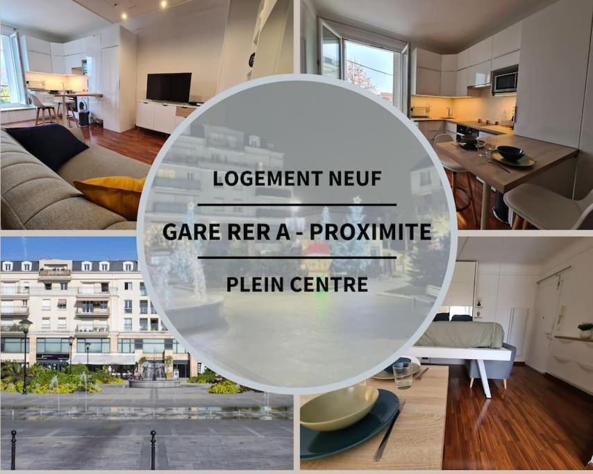 Studio A 2 Pas De La Gare Сартрувил Екстериор снимка